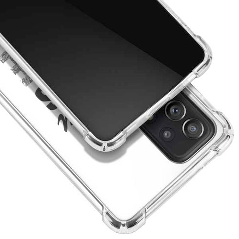 All You Need Is Love BW Galaxy A72 5G Clear Case